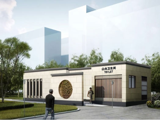 龙滚镇豪华组装型移动厕所